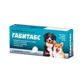 ГАБИТАБС для собак средних и крупных пород, 2 табл по 200 мг